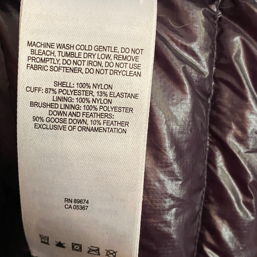 Mountain Hardwear Purple Puffer Jacket - Size M - Picture 4 of 4